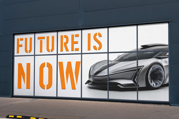 Free Storefront Advertising Veneer Mockup PSD Template