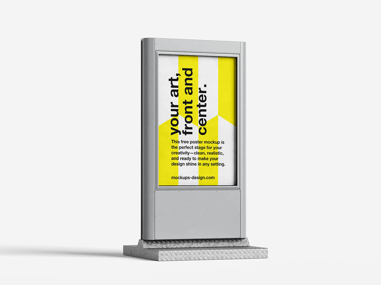 Free Urban Citylight Mockup PSD Template