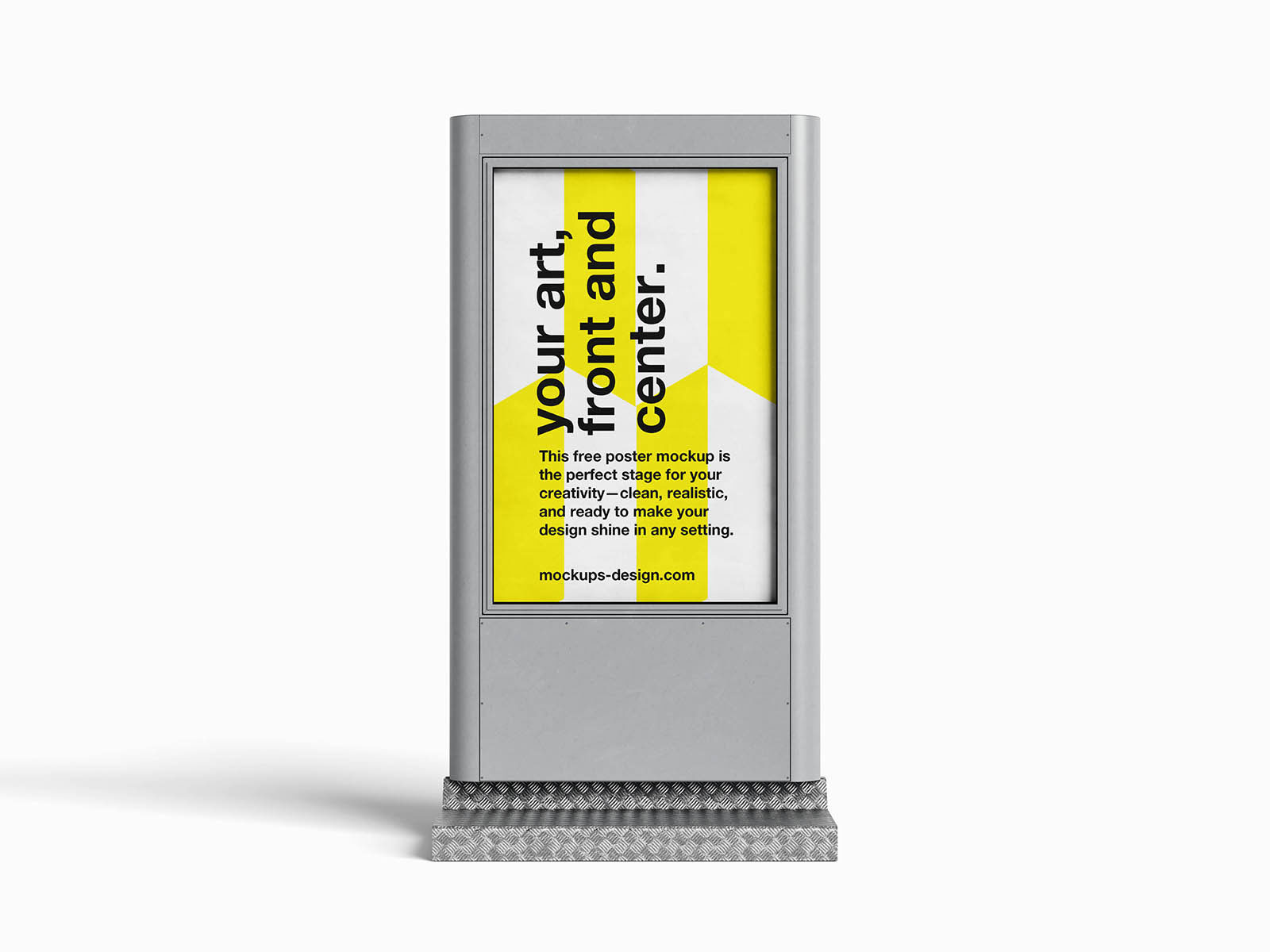 Free Urban Citylight Mockup PSD Template