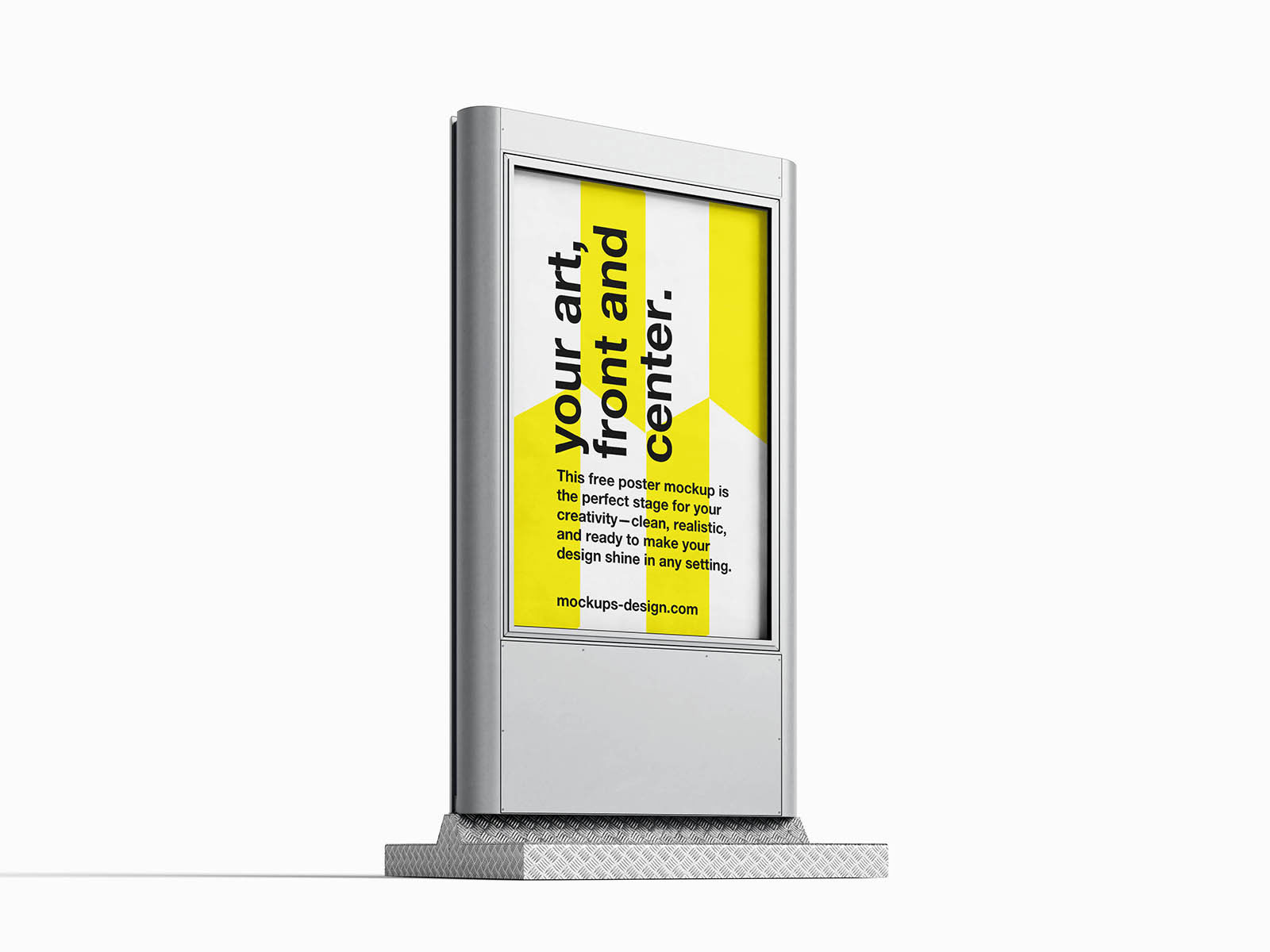 Free Urban Citylight Mockup PSD Template