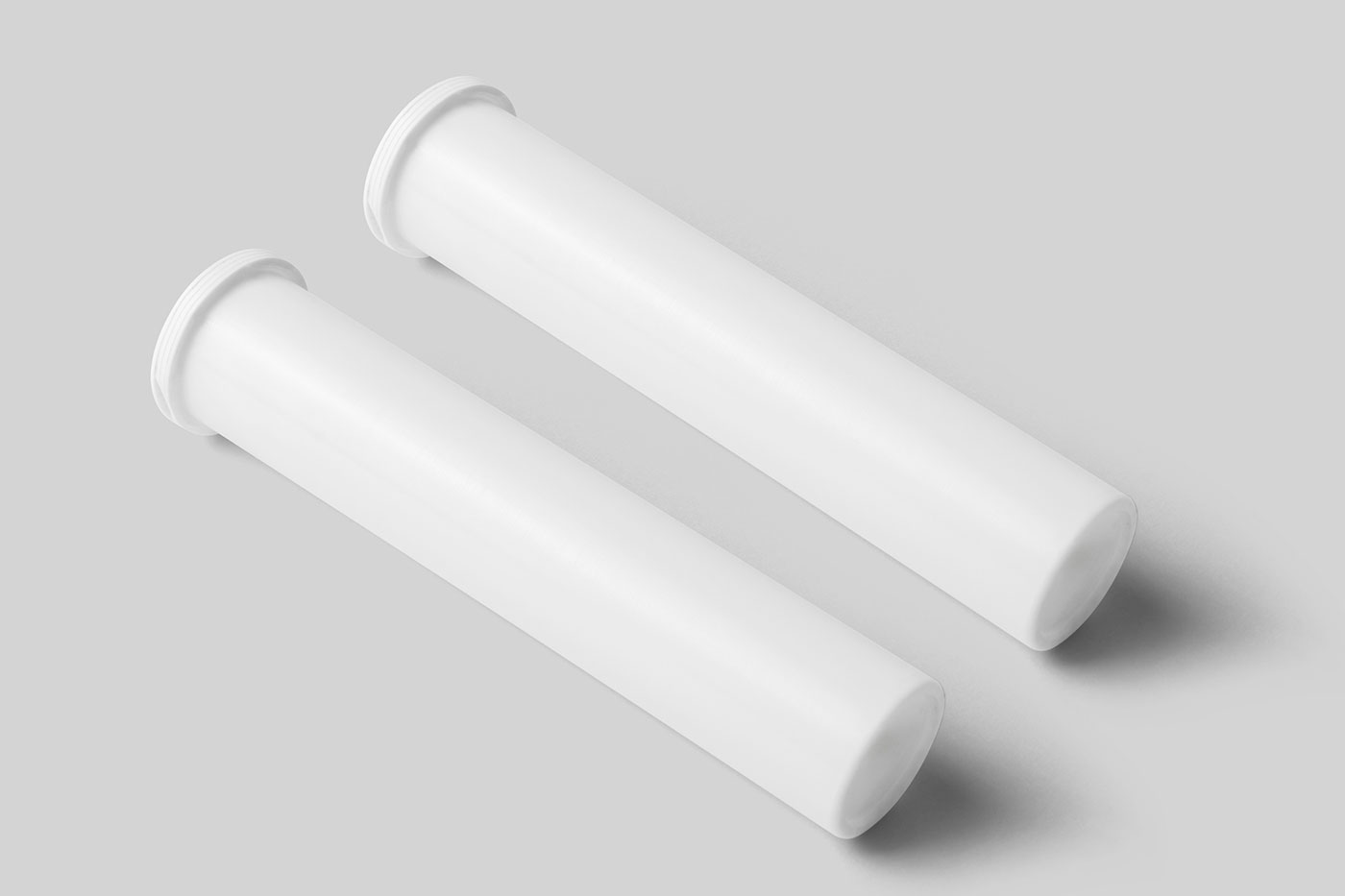 Free Effervescent Tablets Bottle Mockup PSD Template