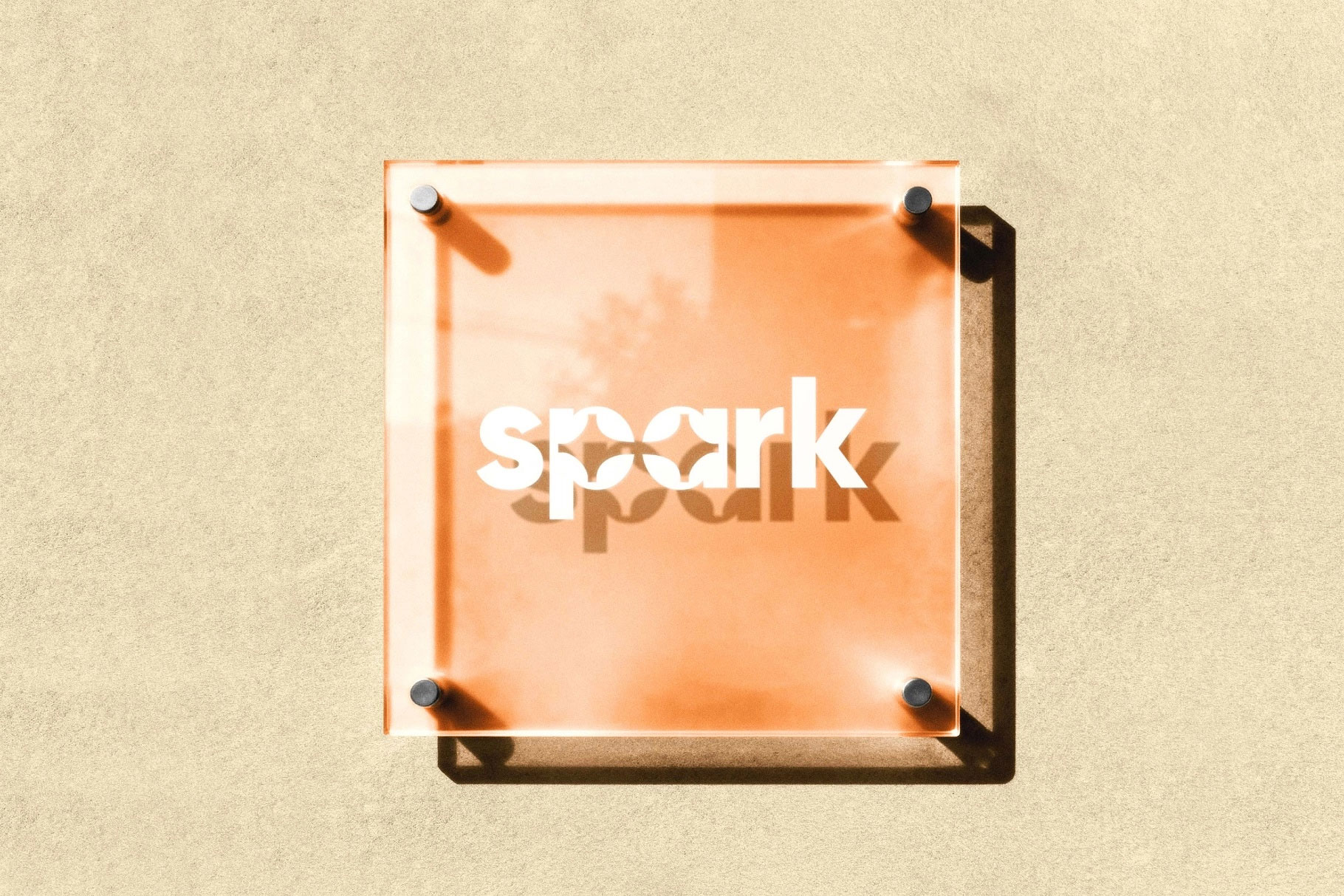 Free Acrylic Sign Mockup PSD Template