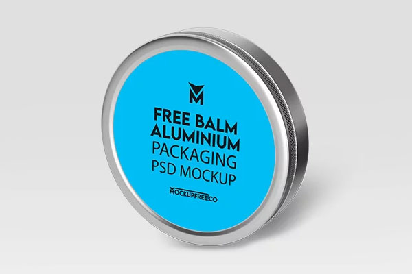 Balm Aluminium Packaging Mockup Free Download | Resource Boy