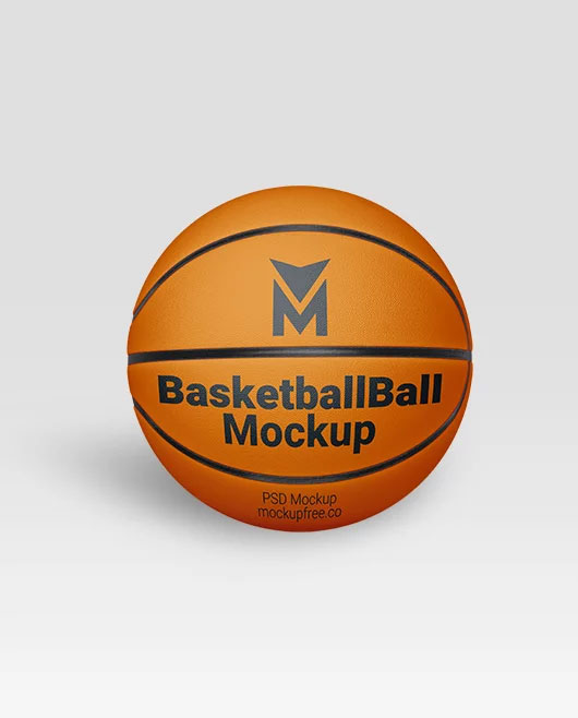 Free Basketball Mockup PSD Template