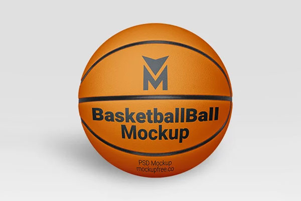 Free Basketball Mockup PSD Template