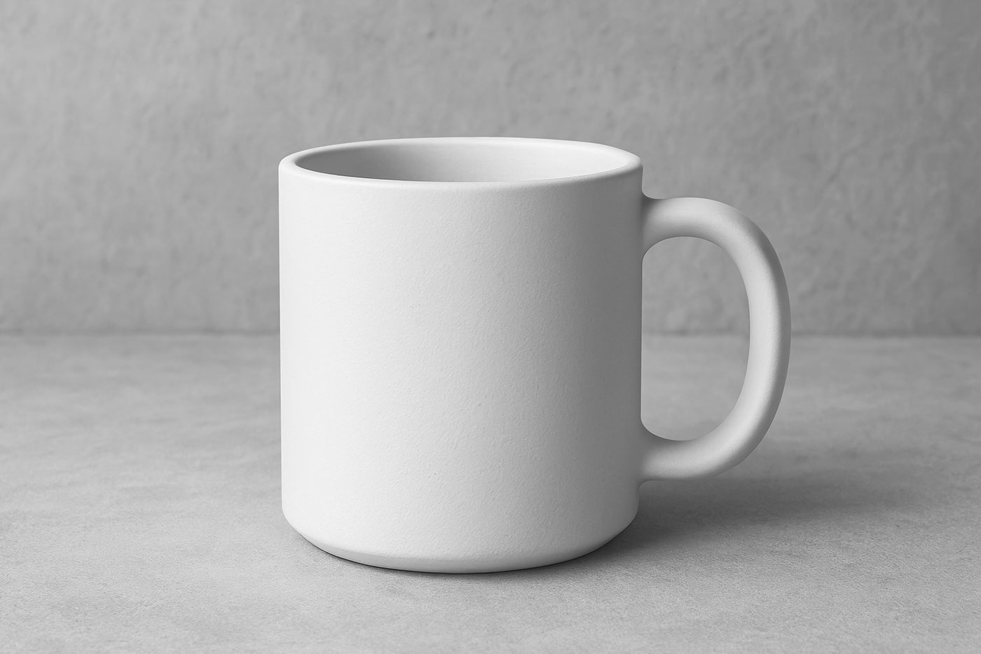 Free Ceramic Mug Studio Shot Mockup PSD Template
