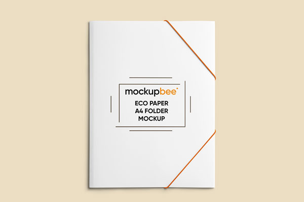 Free Classic Folder Mockup PSD Template