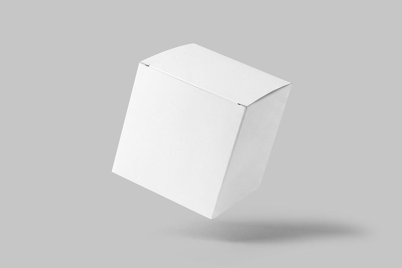 Free Cubic Box Mockup PSD Template