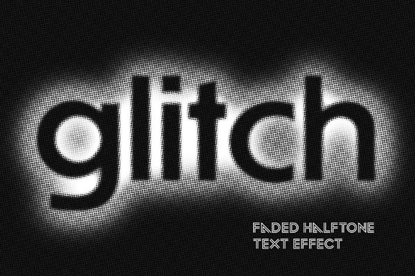 Free Faded Blur Text Effect / Logo Mockup PSD Template