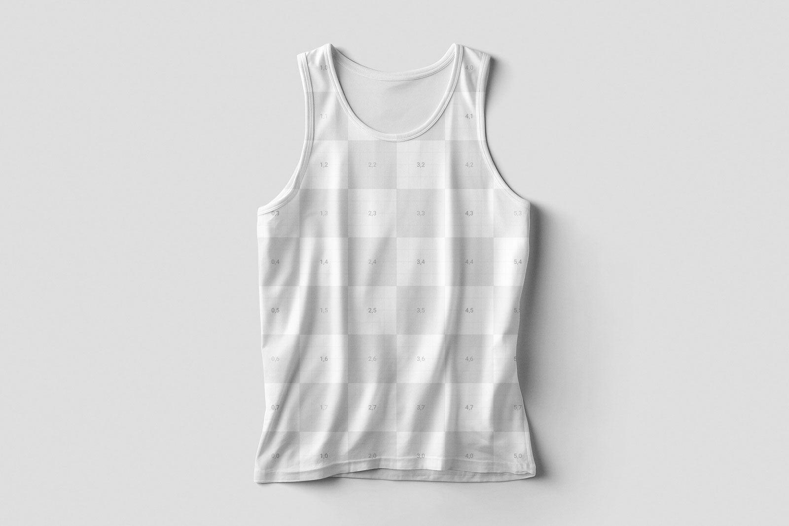 Free Mens Top Tank Mockup PSD Template