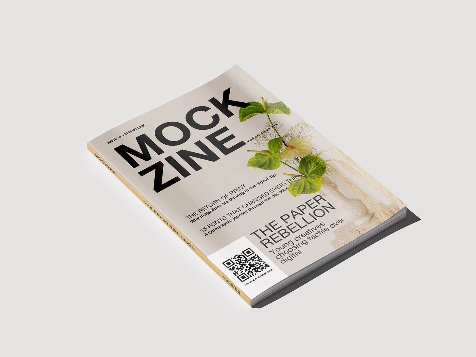 Free Multi View Magazine Mockup PSD Template