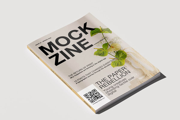 Free Multi View Magazine Mockup PSD Template