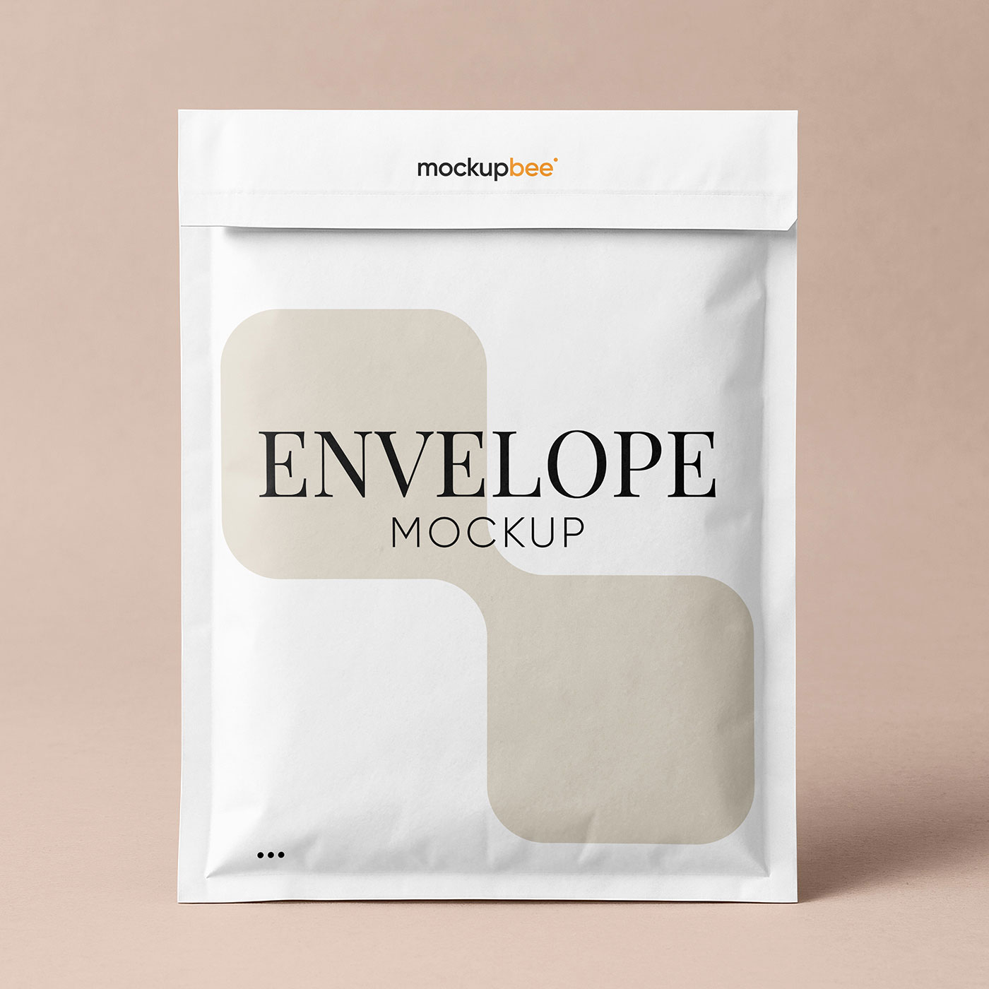 Free Paper Bubble Envelope Mockup PSD Template