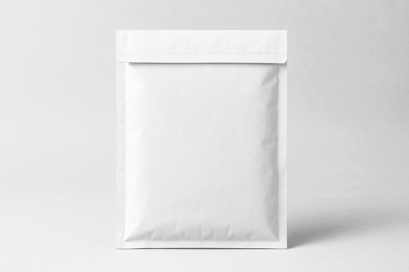 Free Paper Bubble Envelope Mockup PSD Template