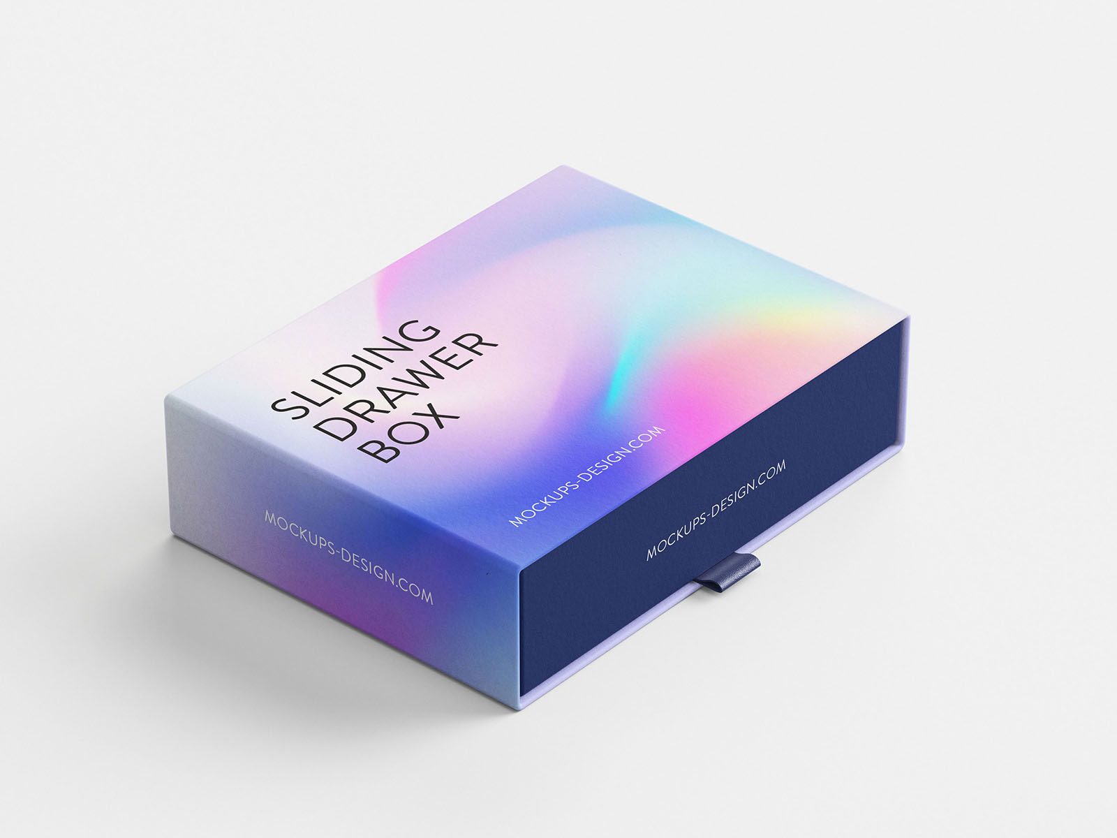 Free Sliding Drawer Box Mockup PSD Template