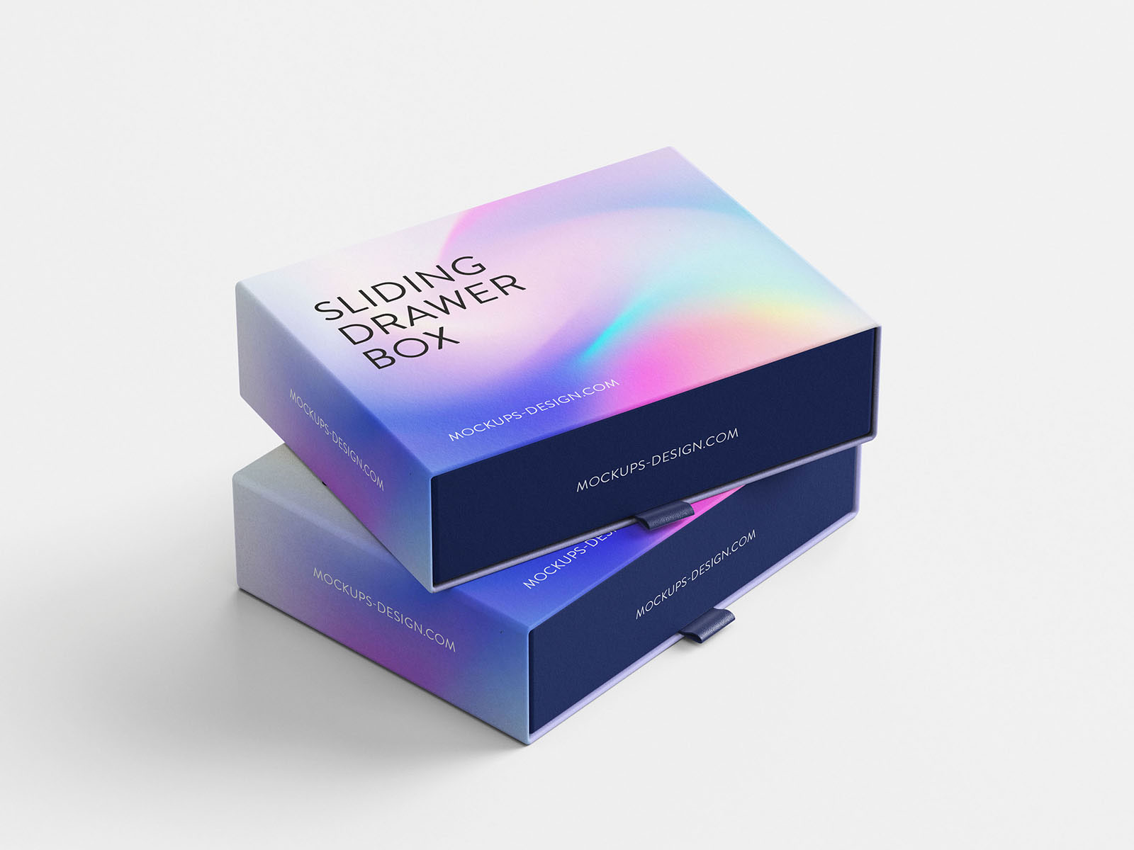 Free Sliding Drawer Box Mockup PSD Template