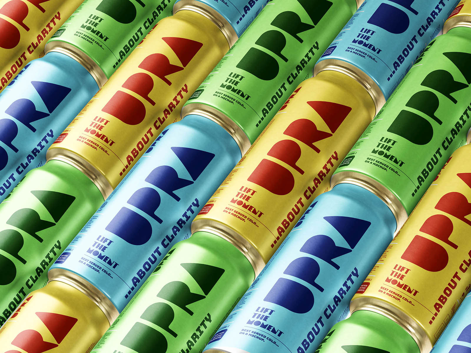 Free Slim Can Mockup PSD Template