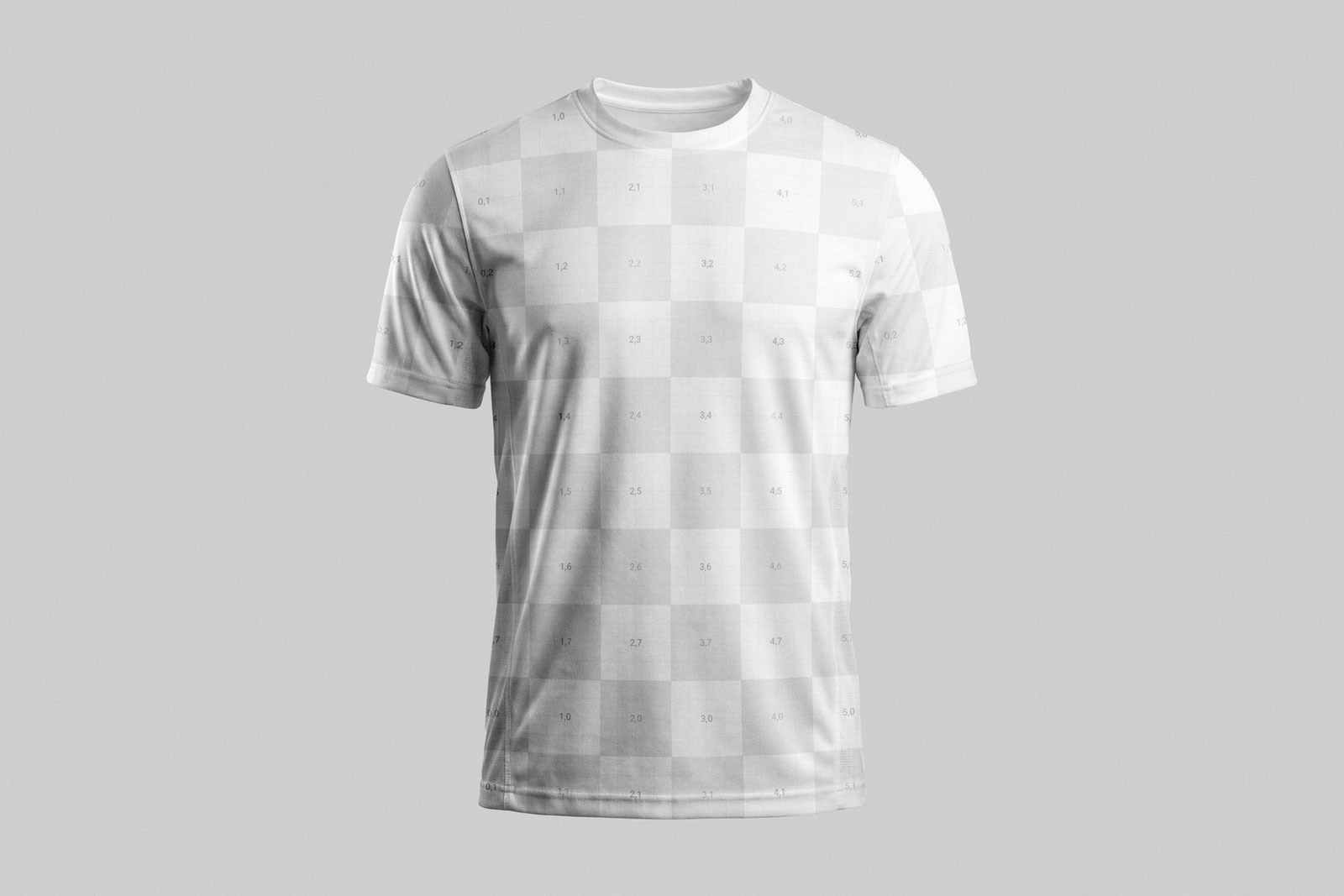 Free Soccer Jersey Mockup Front View PSD Template