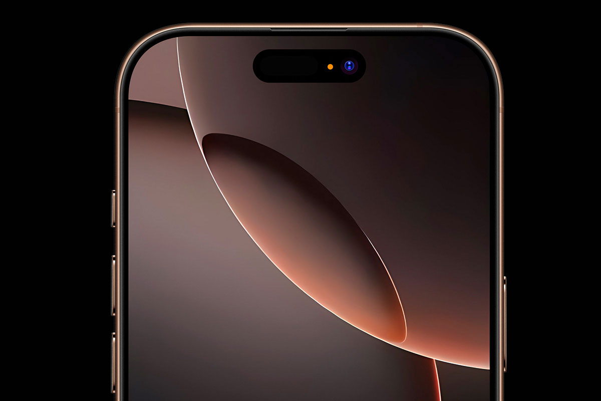 Free Titanium iPhone 16 Pro Mockup PSD Template