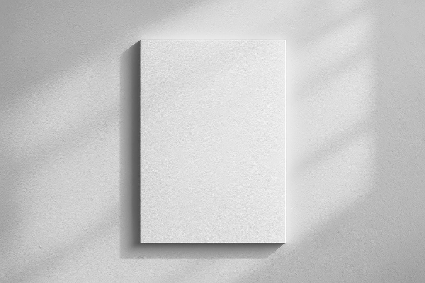 Free Vertical Canvas Mockup PSD Template