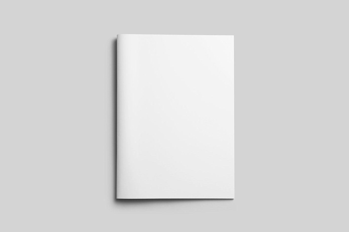 Free A4 Soft Cover Magazine Mockup PSD Template