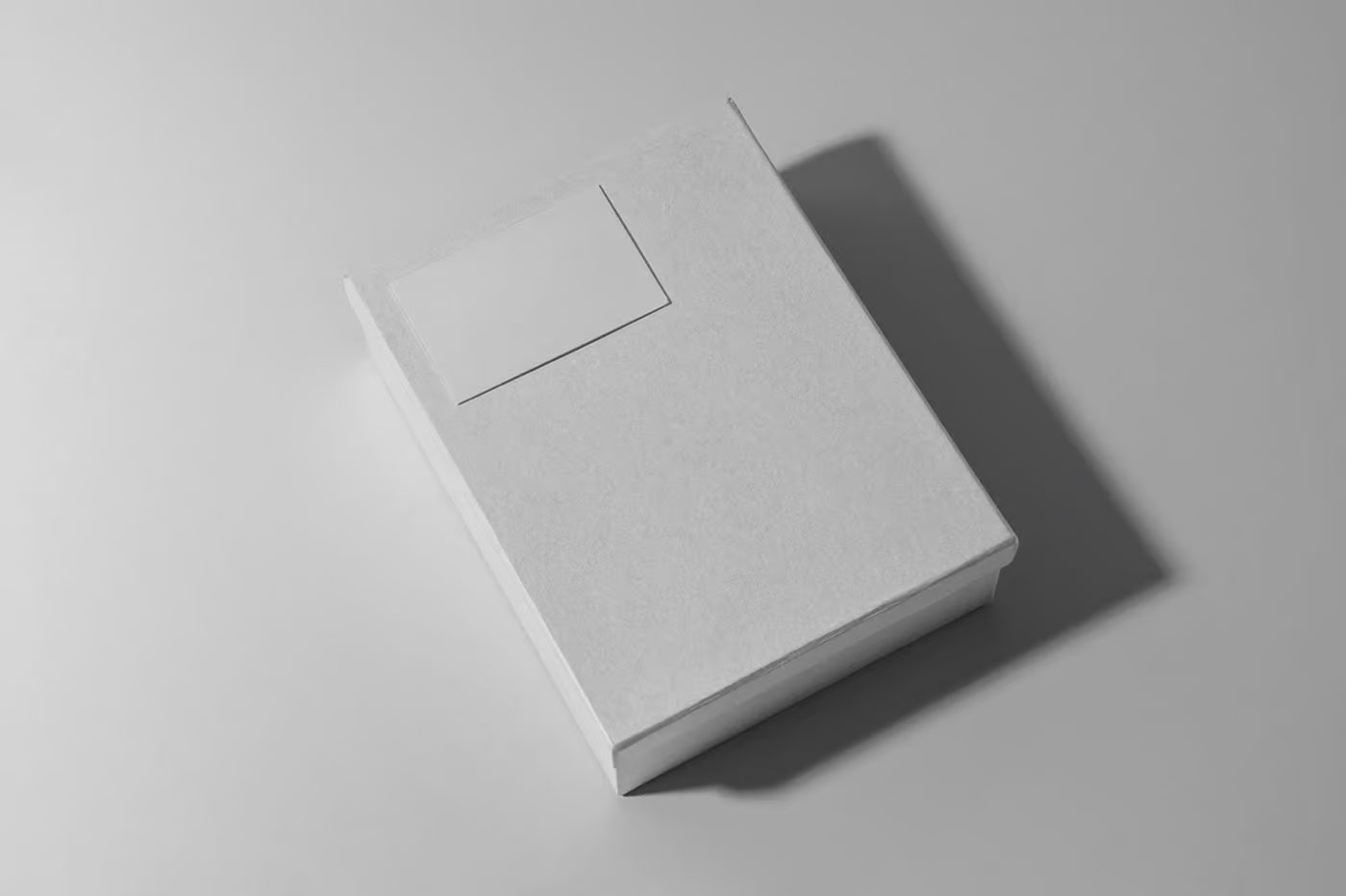 Free Box with Business Card Mockup PSD Template