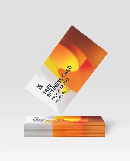 Free Business Card Mockup PSD Template