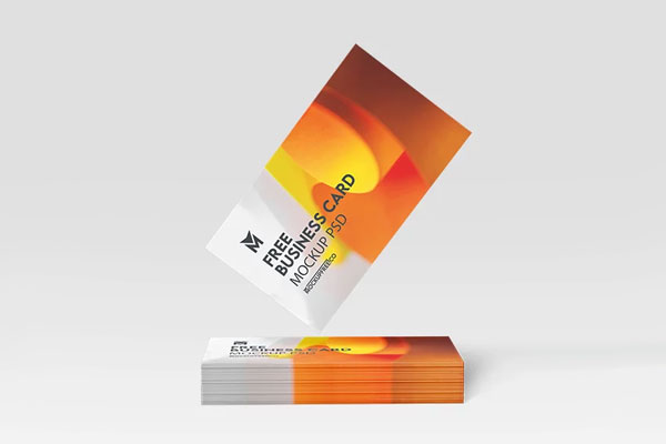 Free Business Card Mockup PSD Template
