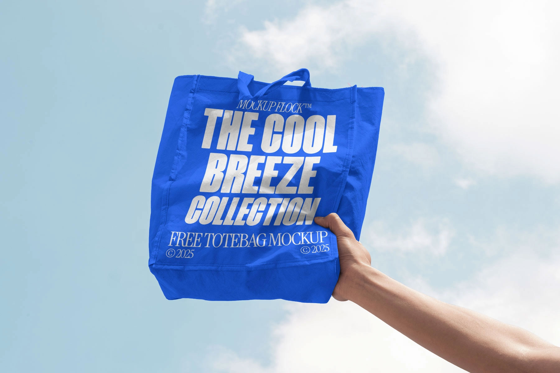 Free CB Tote Bag Mockup PSD Template