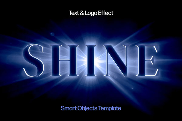 Free Cinematic Text Effect / Logo Mockup PSD Template