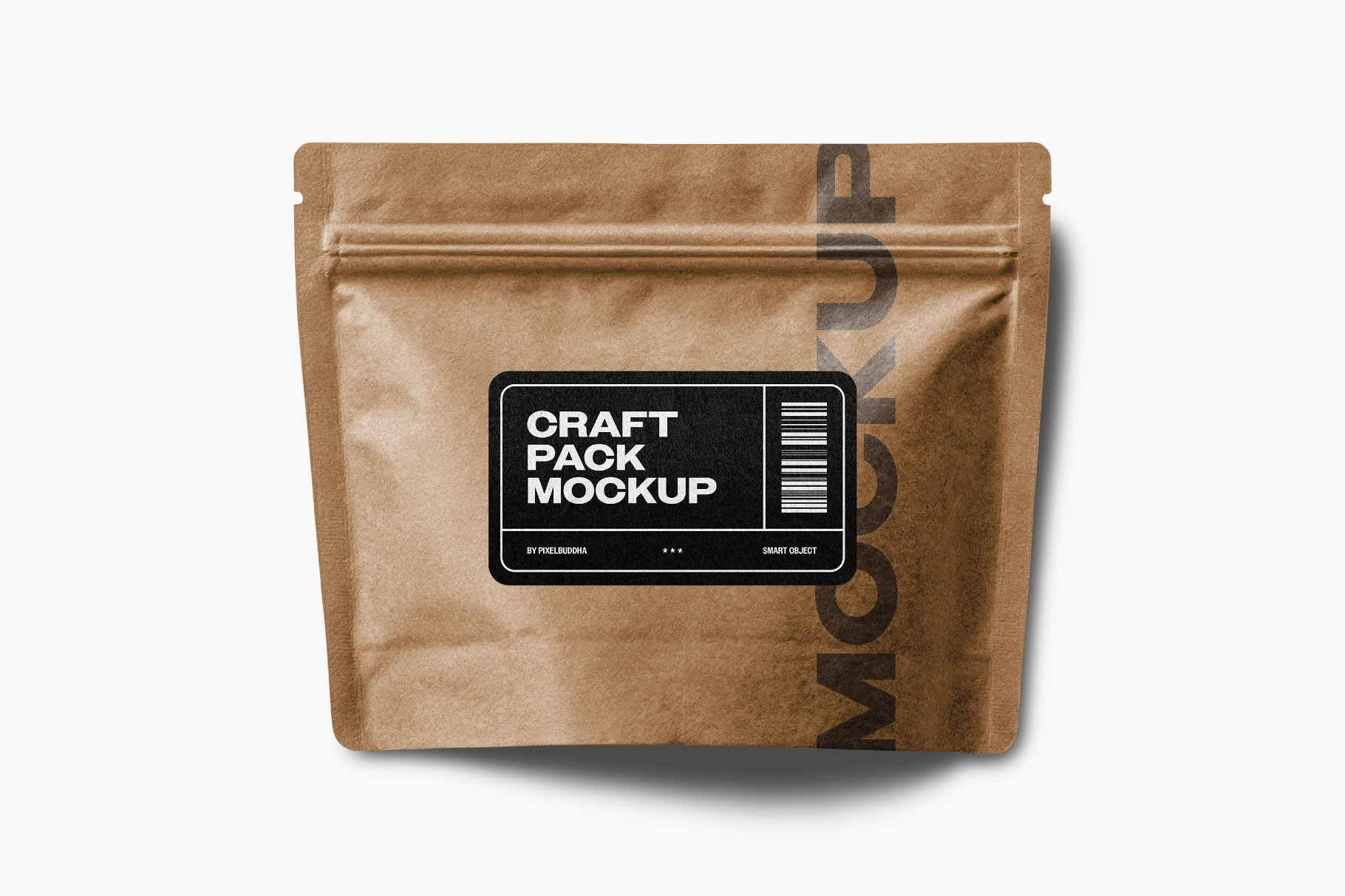 Free Craft Package Bag Mockup PSD Template