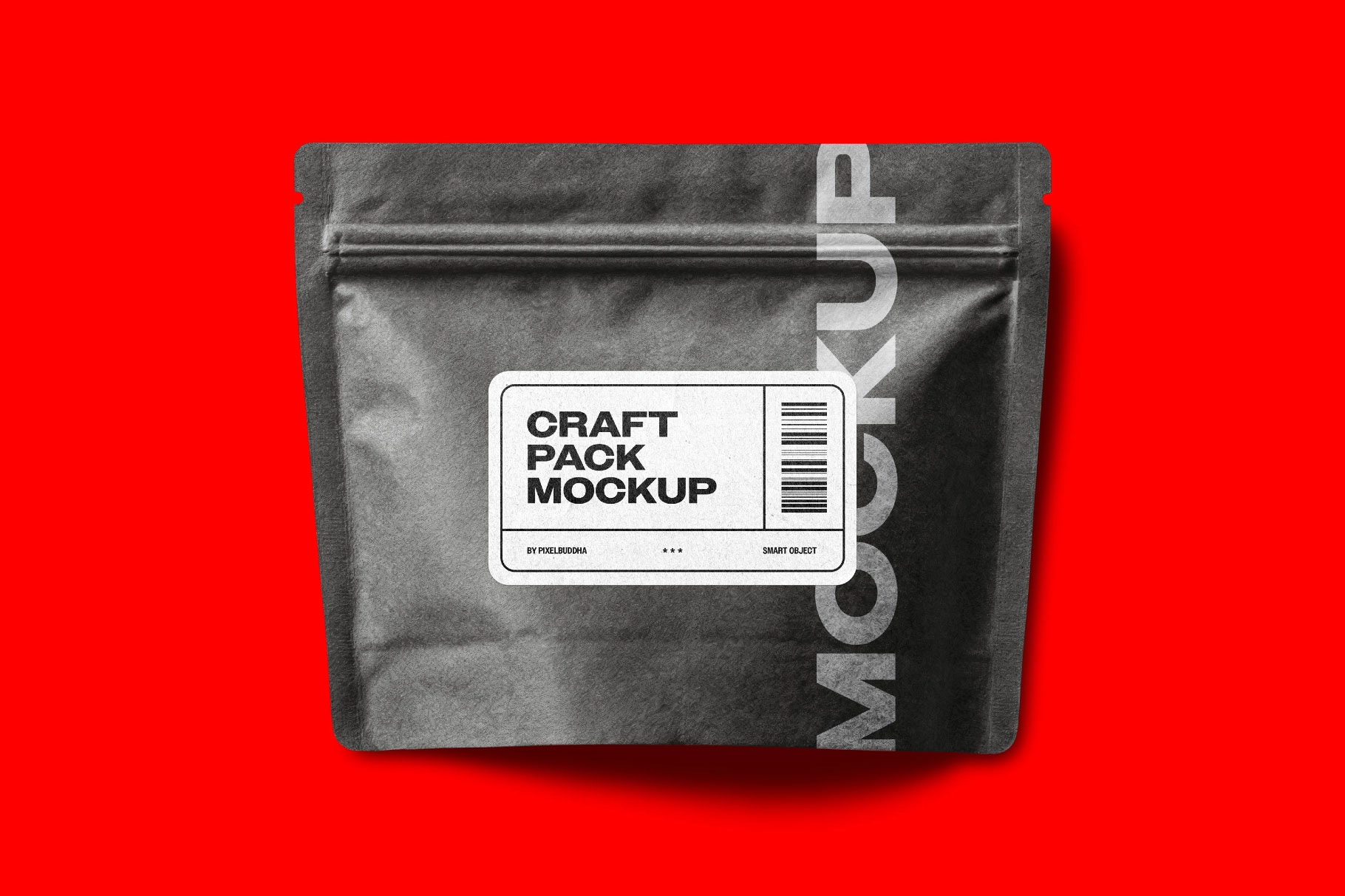 Free Craft Package Bag Mockup PSD Template