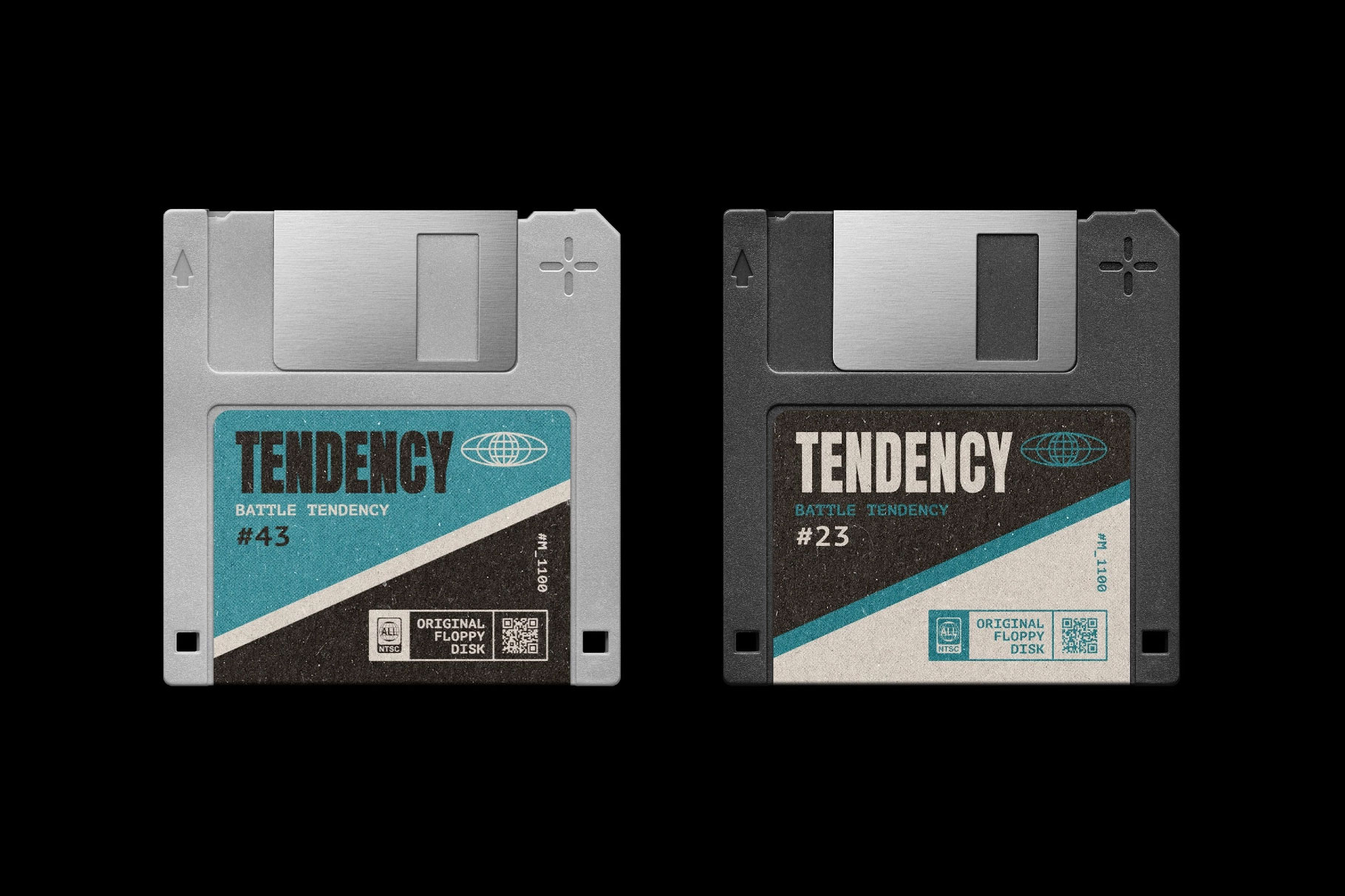 Free Floppy Disk Mockup PSD Template