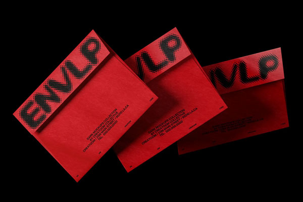 Free Isolated Envelope Mockups PSD Template