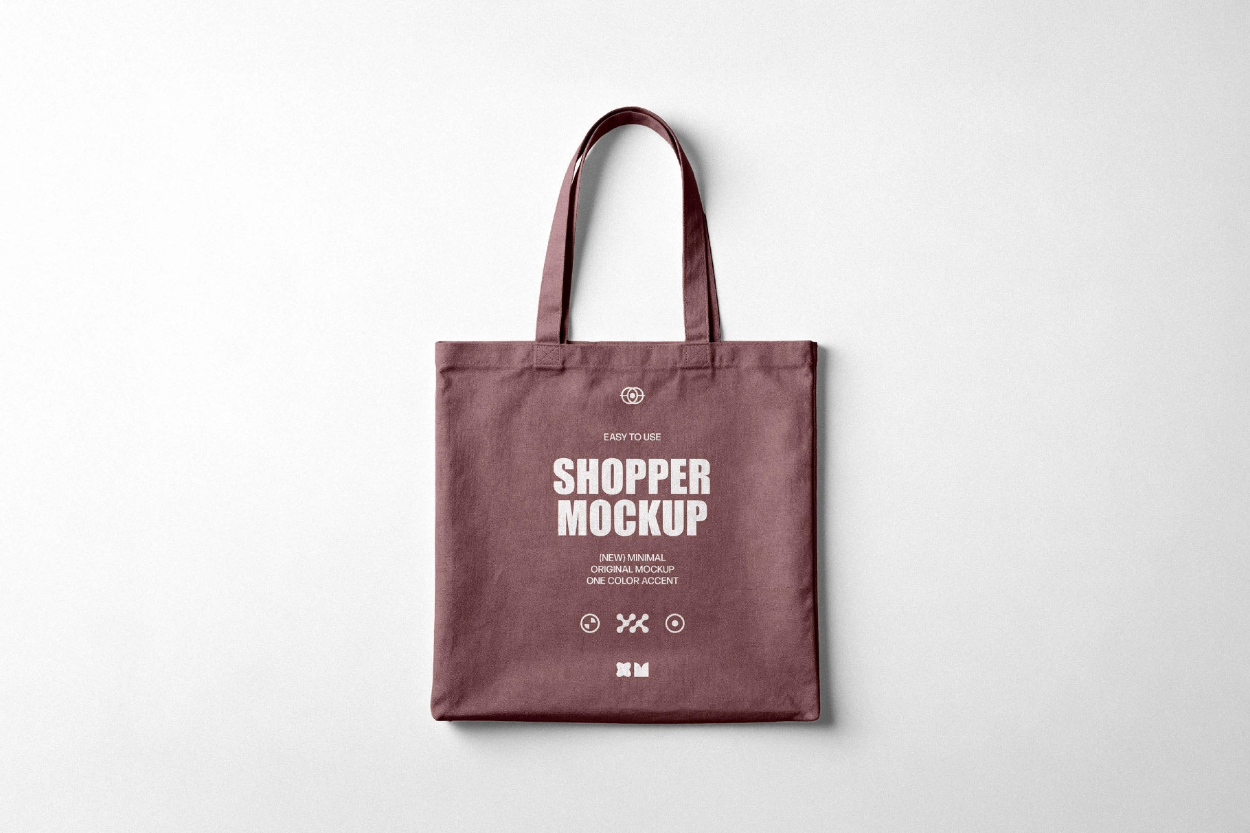 Free Isolated Shopper Mockup PSD Template