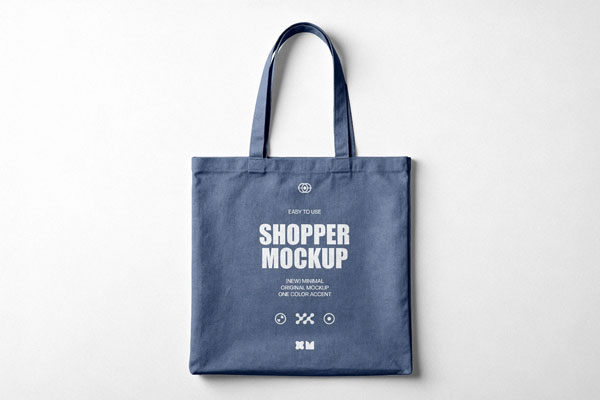 Free Isolated Shopper Mockup PSD Template