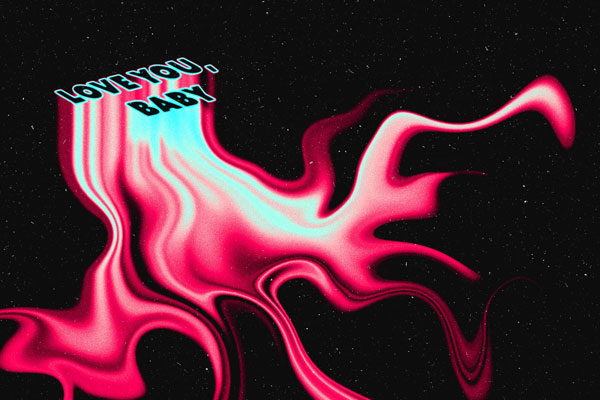 Free Melting Ink Text Effect / Logo Mockup PSD Template