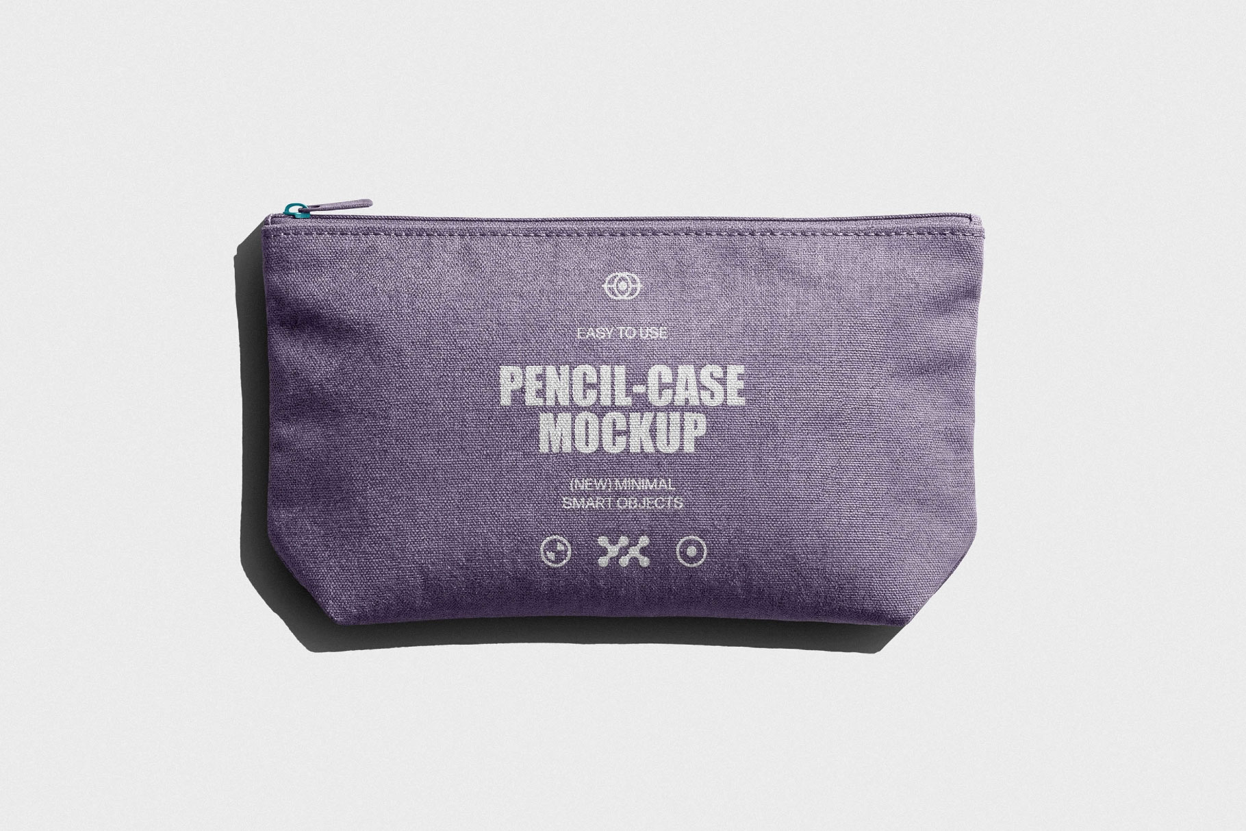 Free Pencil Case Mockup PSD Template