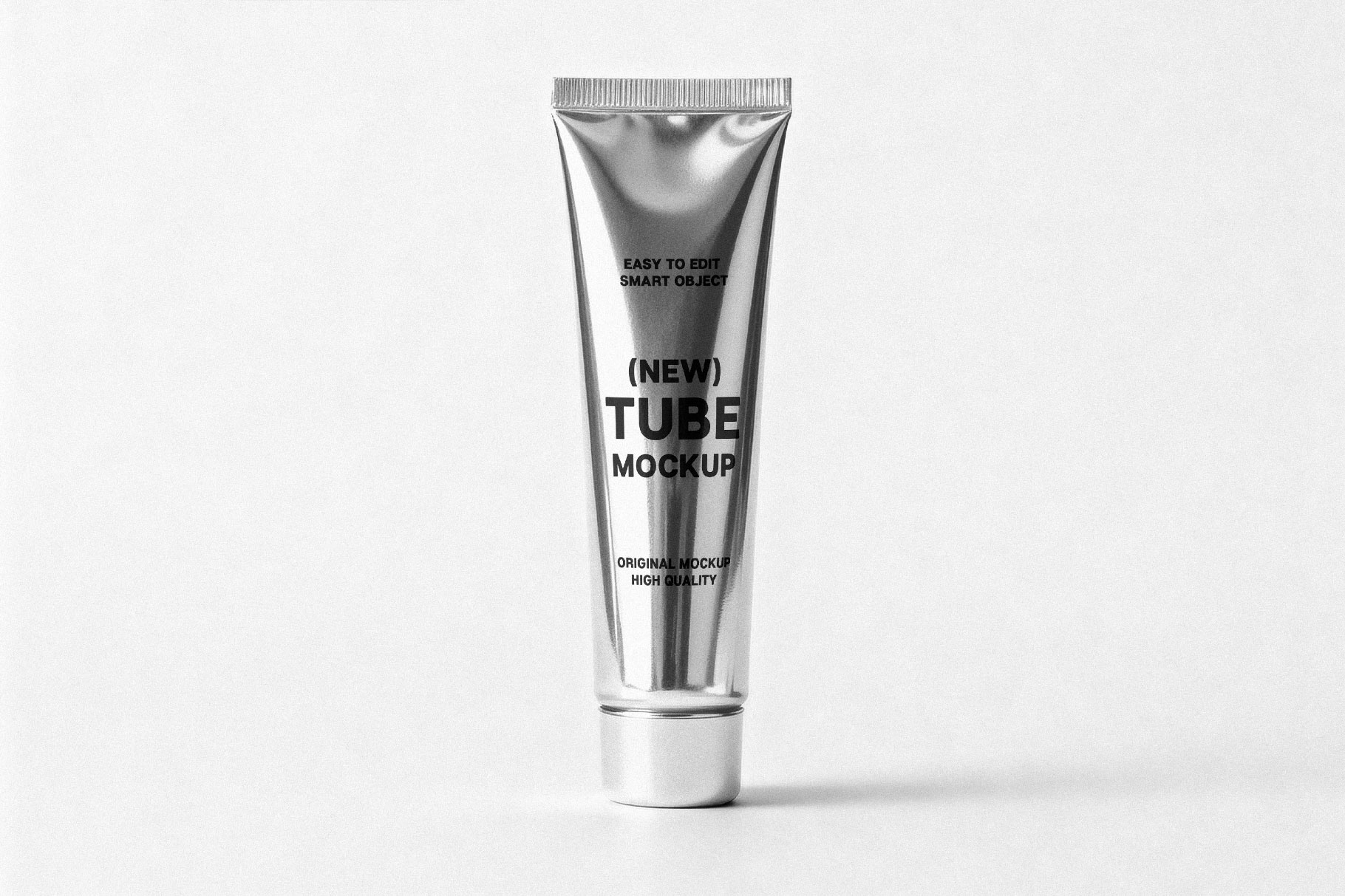 Free Skincare Tube Mockup PSD Template
