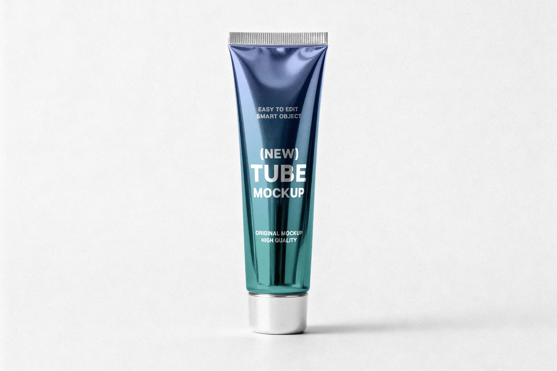 Free Skincare Tube Mockup PSD Template