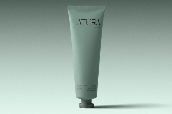 Free Soft Touch Cosmetic Tube Mockup PSD Template