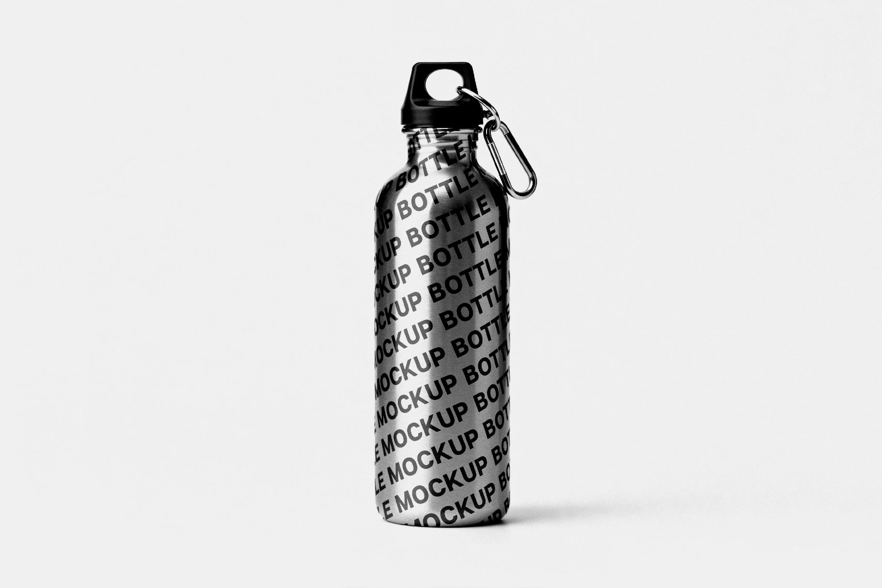Free Sports Water Bottle Mockup PSD Template