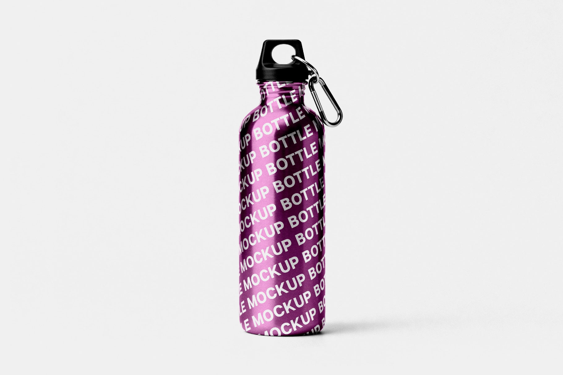 Free Sports Water Bottle Mockup PSD Template