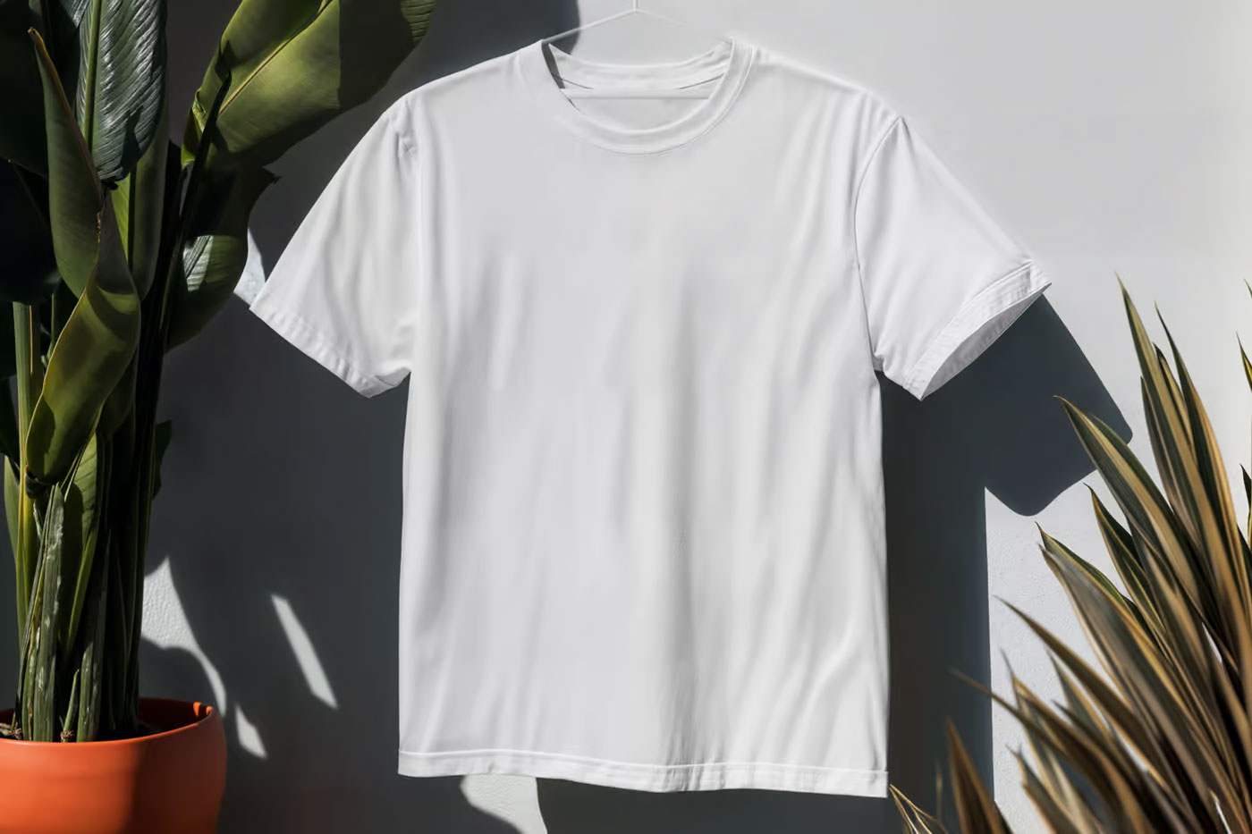 Free T-Shirt Hanging Mockup PSD Template