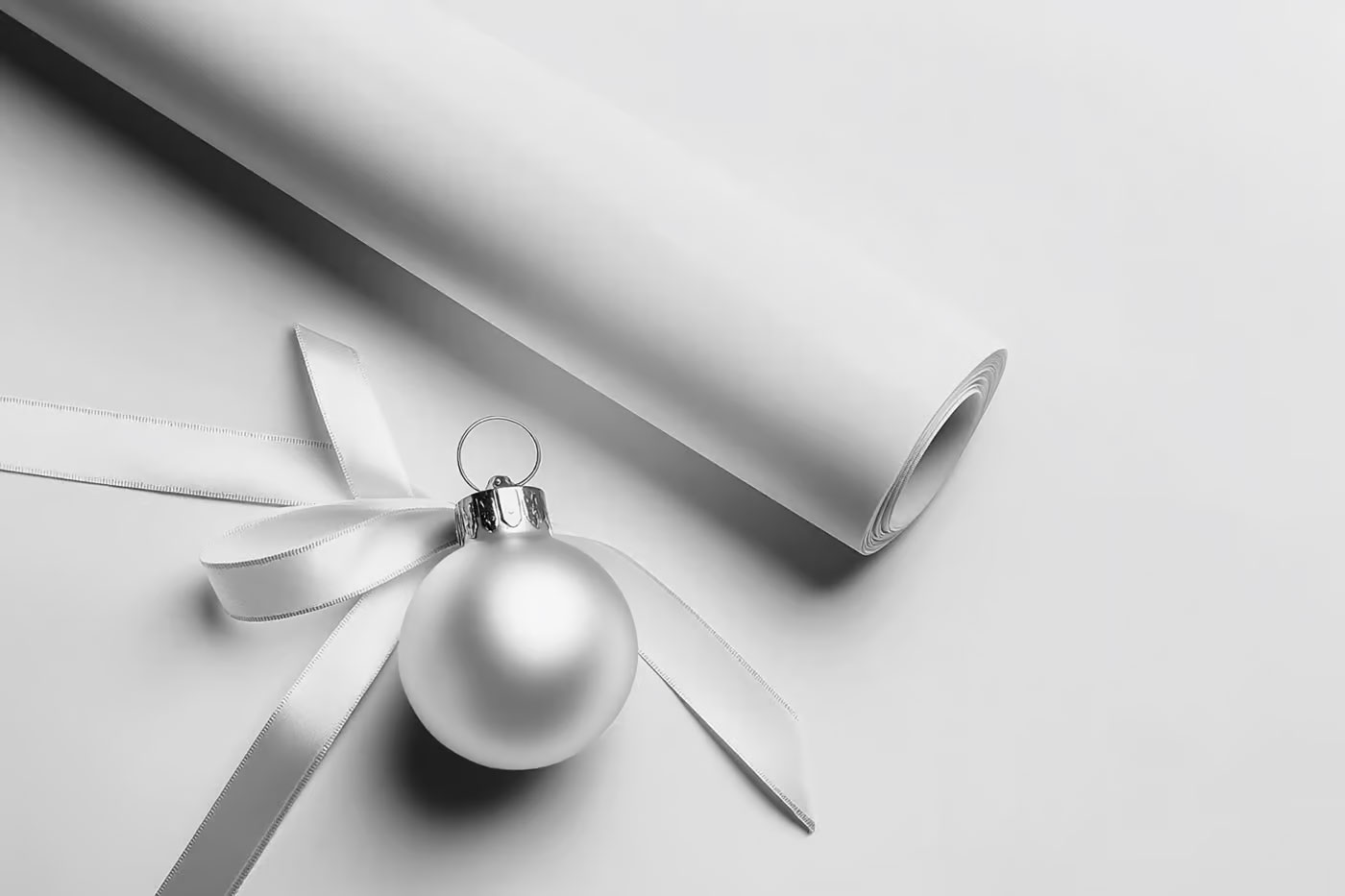Free Xmas Bouble Mockups PSD Template