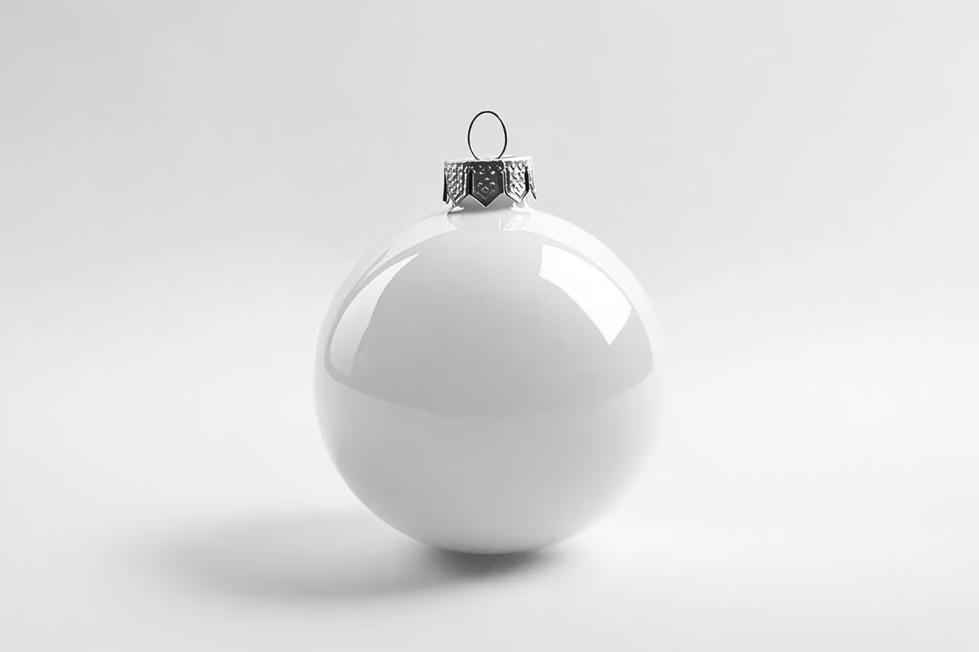 Free Xmas Bouble Mockups PSD Template