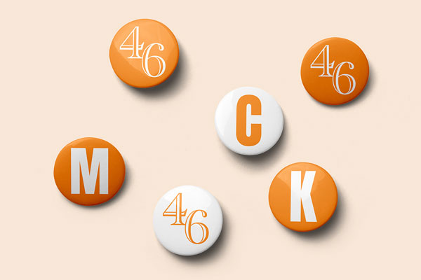 Free 6 Badge Set Mockups PSD Template