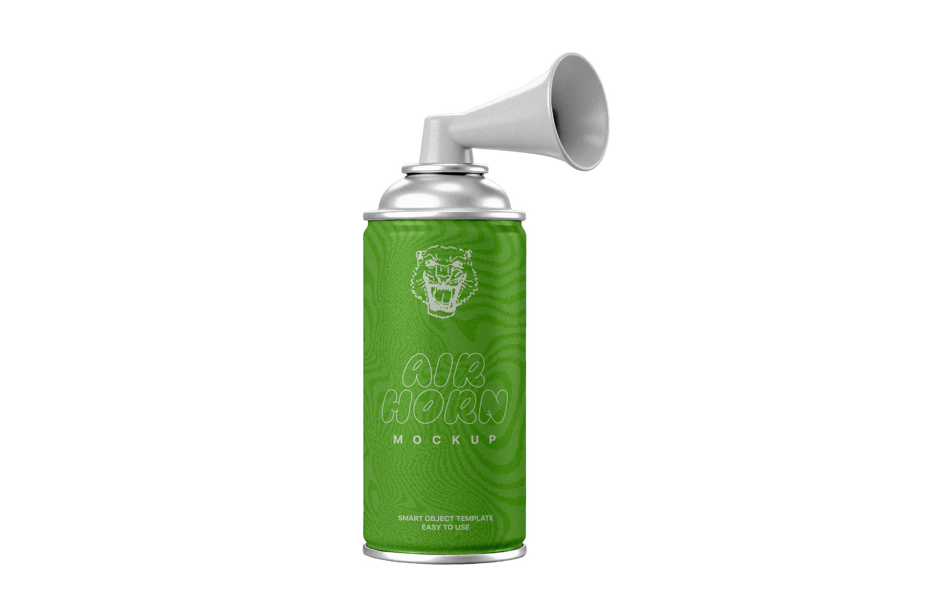 Free Air Horn Mockup PSD Template