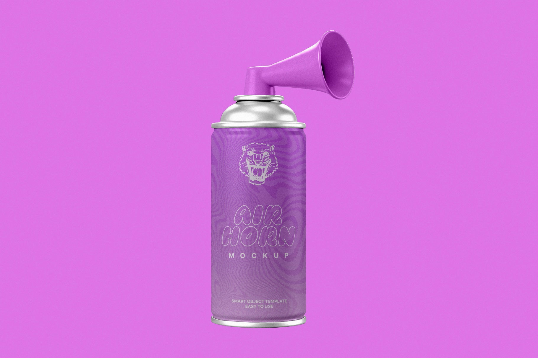 Free Air Horn Mockup PSD Template