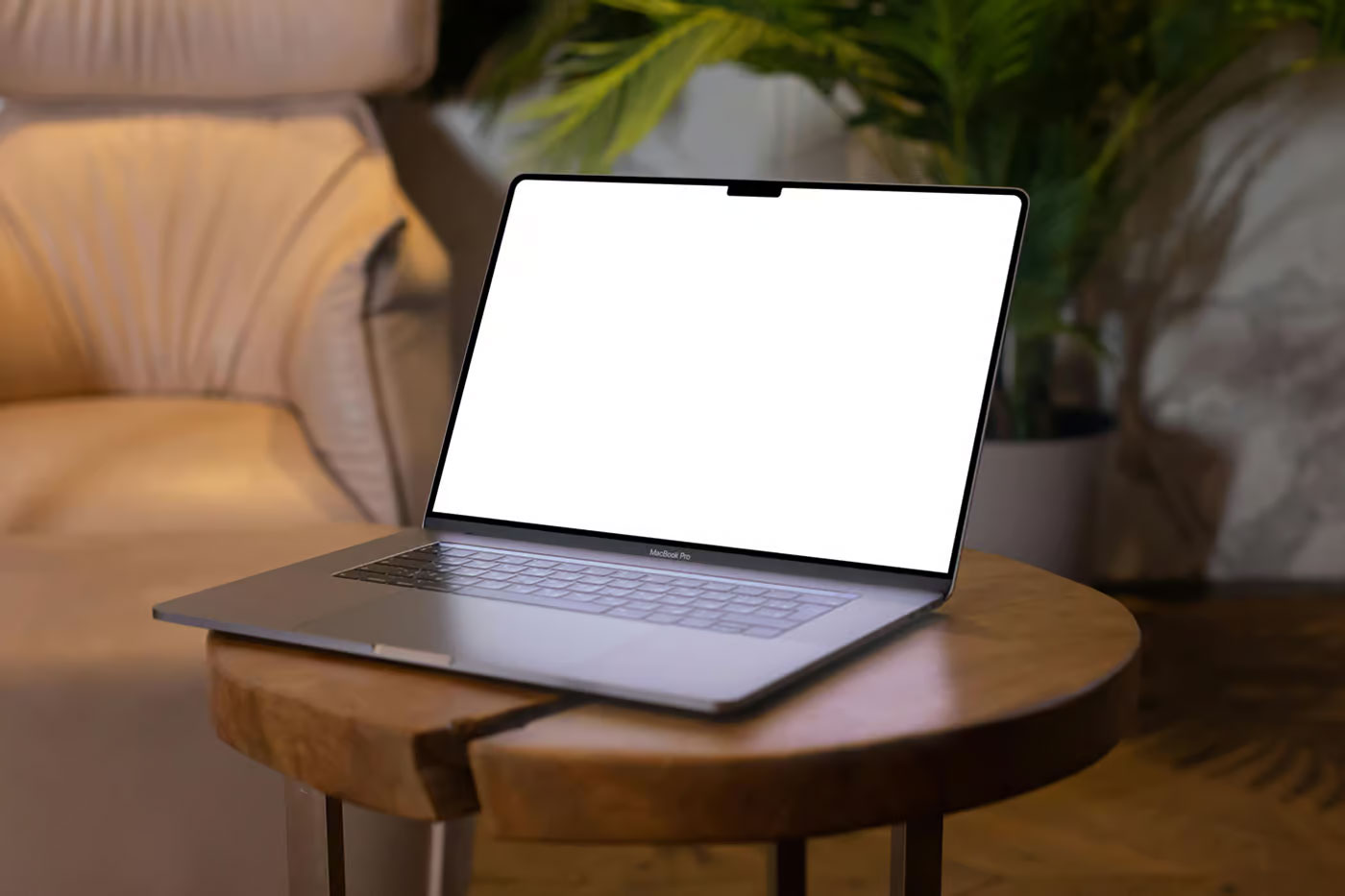 Free Apple MacBook Pro Mockup PSD Template